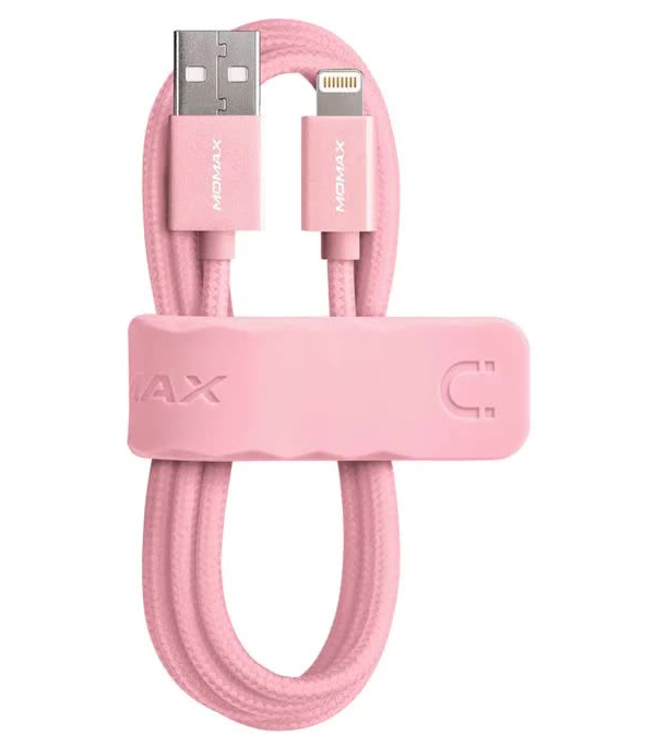 Кабель Momax Elite Link 1m Lightning Cable - Rose Gold
Кабель Momax Elite Link 1m Lightning Cable - Rose Gold