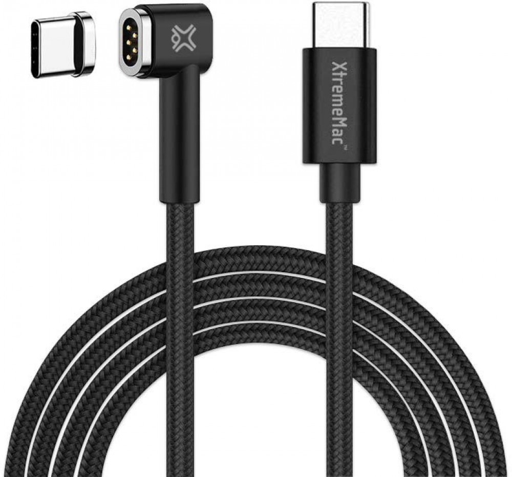 Кабель XtremeMac Magnetic USB-C to USB-C коннектором 2м черный
Кабель XtremeMac Magnetic USB-C to USB-C коннектором 2м черный