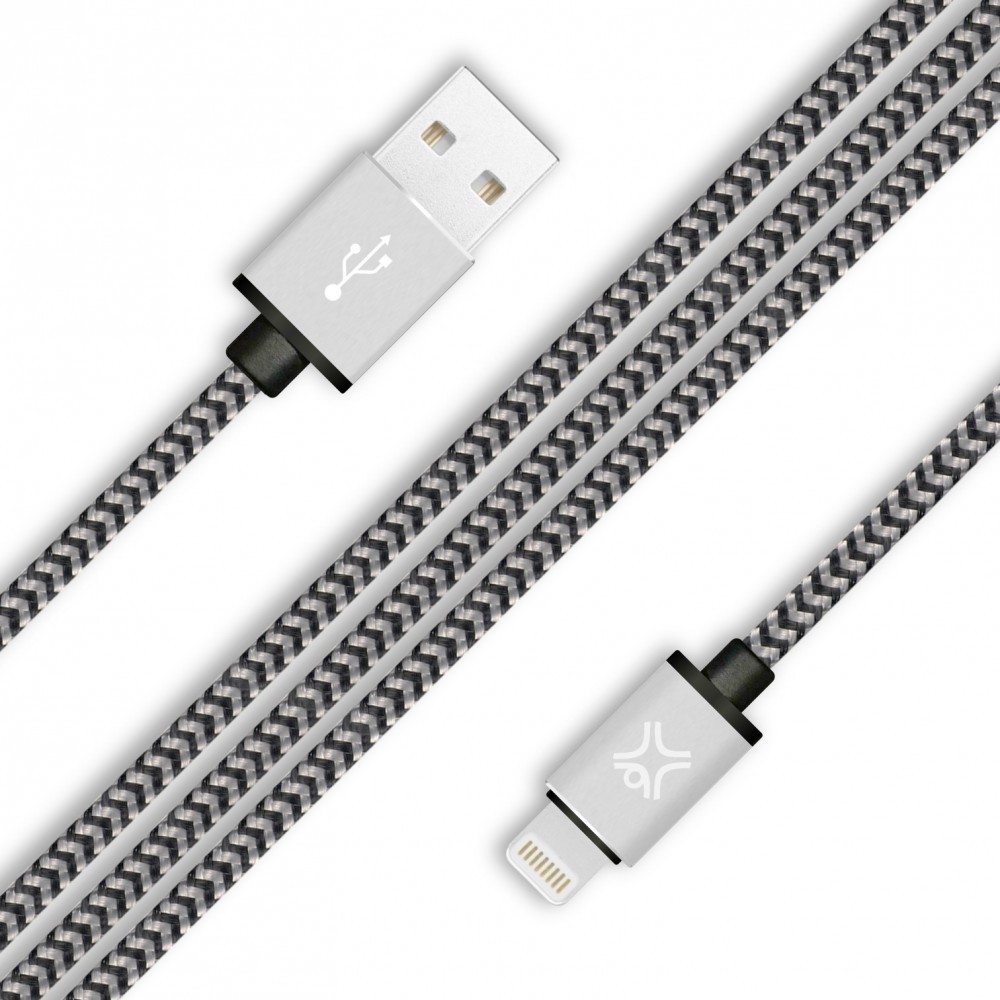 Кабель XtremeMac Premium Lightning to USB 2м серебряный
Кабель XtremeMac Premium Lightning to USB 2м серебряный
