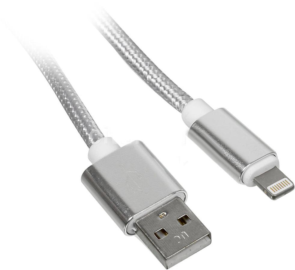 Кабель Redline УТ000014152 Lightning (m) USB A(m) 2м серебристый, Серебро
Кабель Redline УТ000014152 Lightning (m) USB A(m) 2м серебристый, Серебро