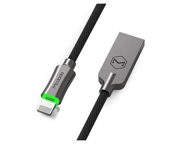 Кабель Mcdodo Knight Series USB - Lightning 1,2 метра, тёмно-серый
Кабель Mcdodo Knight Series USB - Lightning 1,2 метра, тёмно-серый