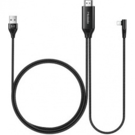 Кабель Mcdodo Shadow Series Lightning - HDMI, 2 метра, чёрный
Кабель Mcdodo Shadow Series Lightning - HDMI, 2 метра, чёрный