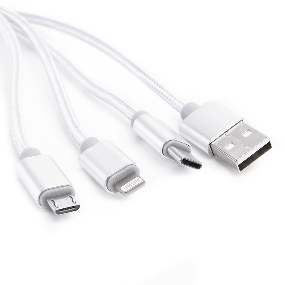 Дата-кабель АТОМ USB A 2.0-USB Type-C,USB B micro,Lightning, 1m silver, Серебро
Дата-кабель АТОМ USB A 2.0-USB Type-C,USB B micro,Lightning, 1m silver, Серебро