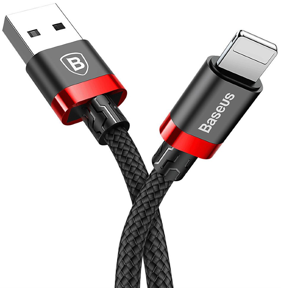 Кабель Baseus Golden Belt USB - Lightning 1.5m Black-Red CALGB-A19
Кабель Baseus Golden Belt USB - Lightning 1.5m Black-Red CALGB-A19