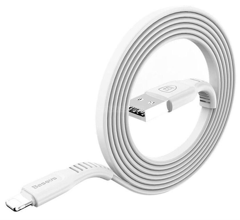Кабель Baseus USB - Lightning 2A 1m White CALZY-B02
Кабель Baseus USB - Lightning 2A 1m White CALZY-B02