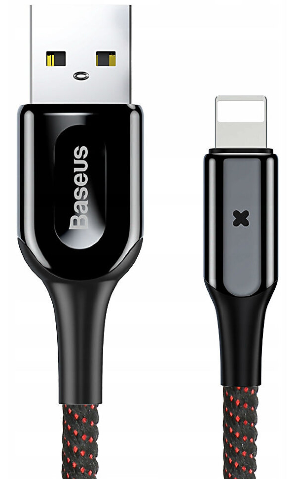 Кабель Baseus X-type Light USB - Lightning 2.4A 1m Black CALXD-B01, Черный
Кабель Baseus X-type Light USB - Lightning 2.4A 1m Black CALXD-B01, Черный