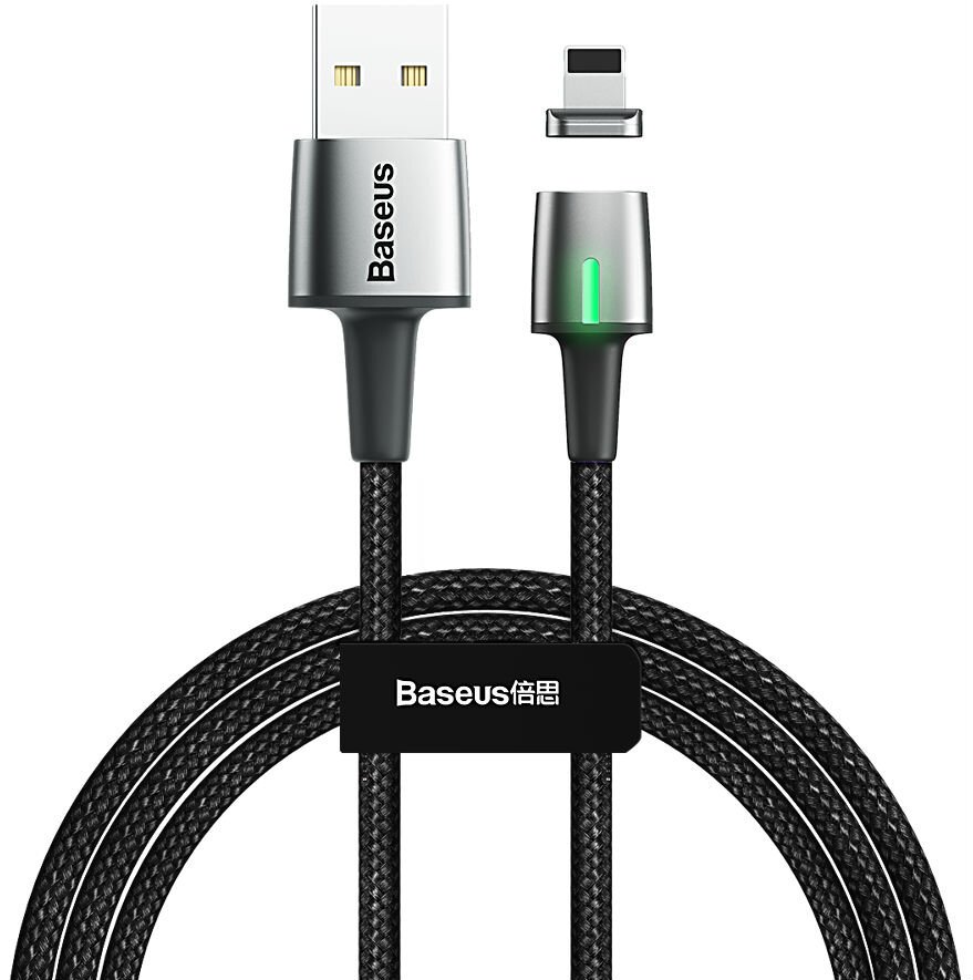 Кабель Baseus Zing Magnetic USB - Lightning 2A 1m Black CALXC-A01
Кабель Baseus Zing Magnetic USB - Lightning 2A 1m Black CALXC-A01
