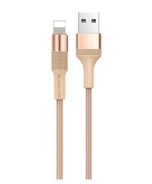 Кабель Borofone BX21 Outstanding USB - Lightning 2.4A Gold УТ000021820, Золото
Кабель Borofone BX21 Outstanding USB - Lightning 2.4A Gold УТ000021820, Золото
