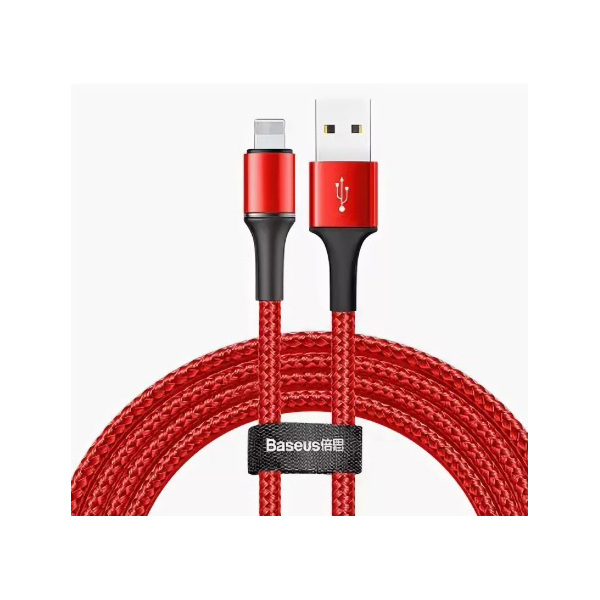 Кабель Baseus Halo Data Cable USB - Lightning 1.5A 2m Red (CALGH-C09)
Кабель Baseus Halo Data Cable USB - Lightning 1.5A 2m Red (CALGH-C09)