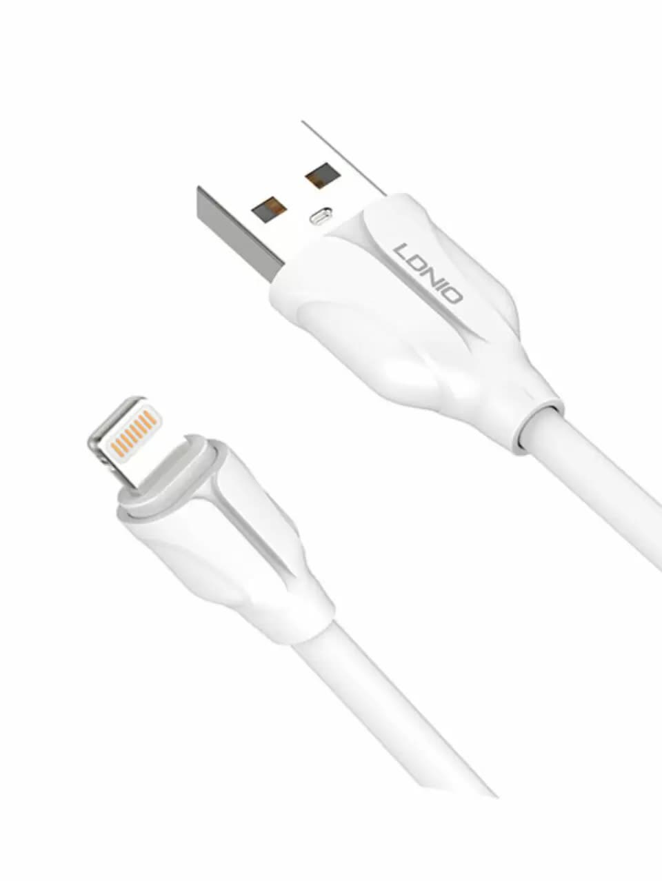 Кабель Ldnio LS362 USB - Lightning 2.4A 2m White LD_B4523, Белый
Кабель Ldnio LS362 USB - Lightning 2.4A 2m White LD_B4523, Белый