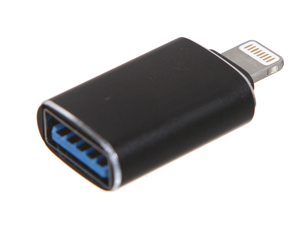 Адаптер Red Line OTG Lightning - USB 3.0 УТ000022807, Черный
Адаптер Red Line OTG Lightning - USB 3.0 УТ000022807, Черный