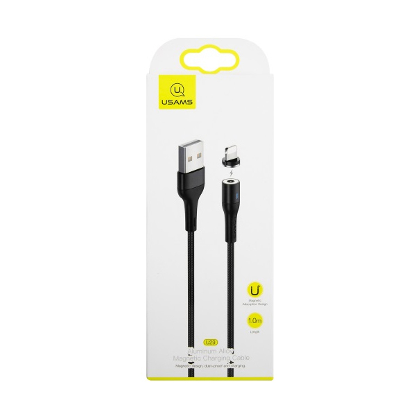 Кабель Usams SJ333 USB - Lightning Black УТ000020305
Кабель Usams SJ333 USB - Lightning Black УТ000020305