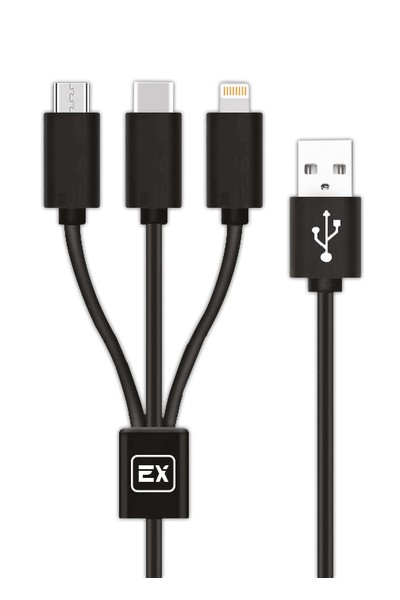 USB кабель Exployd EX-K-646 microUSB/8 Pin/Type-C Classic 2.1A 1.2м черный
USB кабель Exployd EX-K-646 microUSB/8 Pin/Type-C Classic 2.1A 1.2м черный
