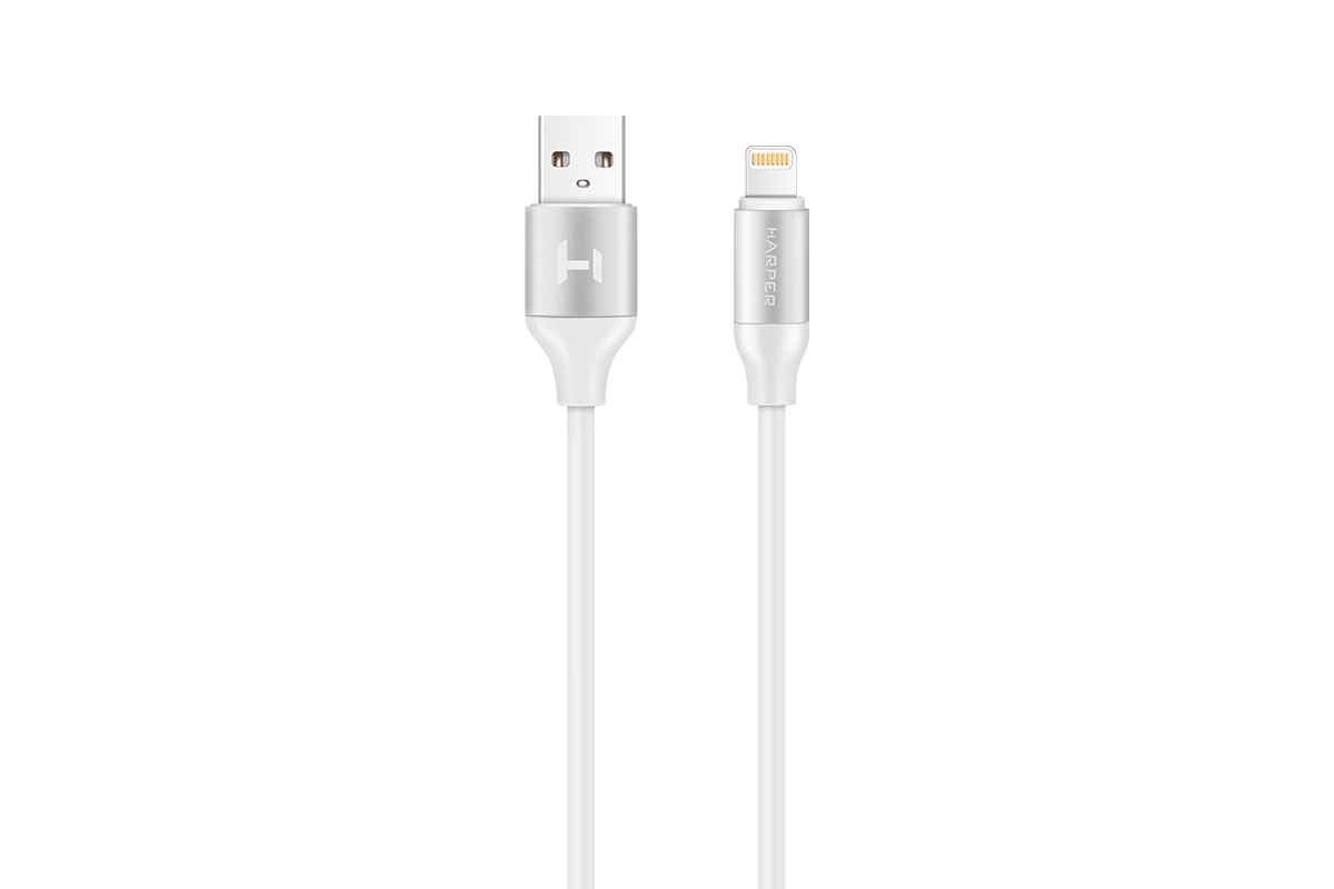 USB кабель Harper USB-Lightning SCH-530 White, Белый
USB кабель Harper USB-Lightning SCH-530 White, Белый