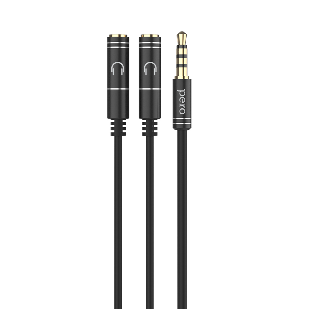 Аудио разветвитель PERO AD07 PREMIUM AUX SPLITTER черный
Аудио разветвитель PERO AD07 PREMIUM AUX SPLITTER черный