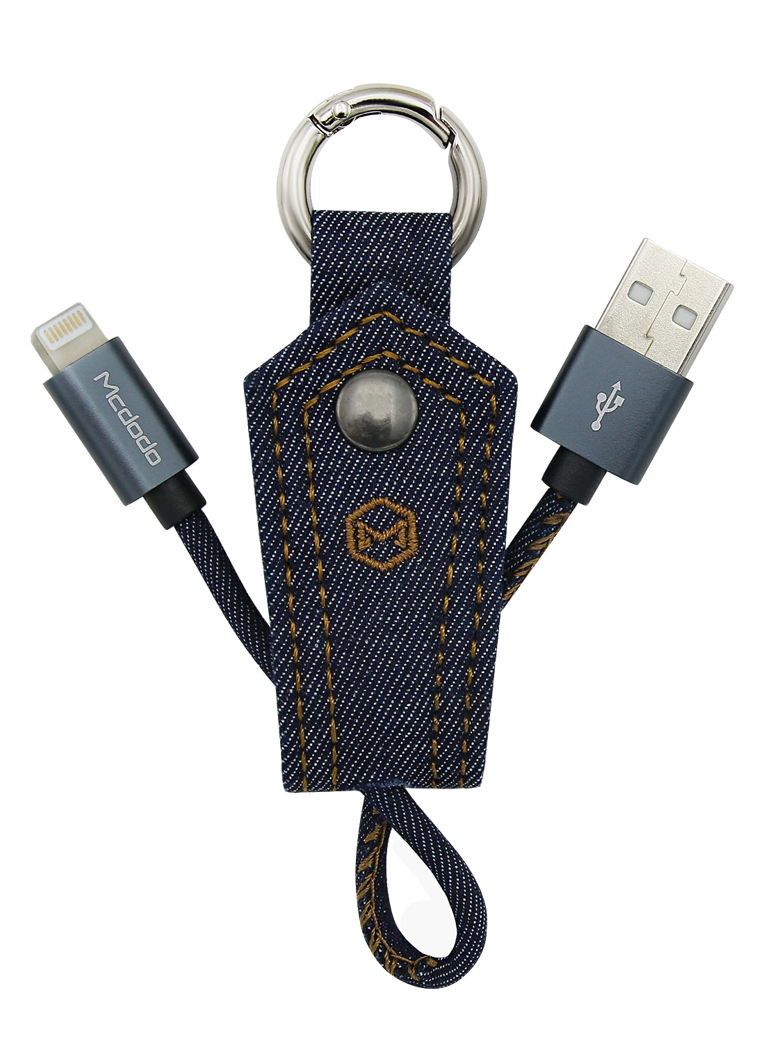 Кабель Mcdodo USB - Lightning c брелоком 0,15 метра, деним, синий
Кабель Mcdodo USB - Lightning c брелоком 0,15 метра, деним, синий