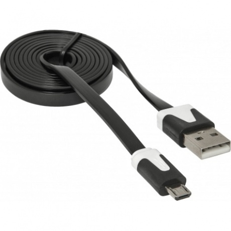 Кабель Defender USB08-03P USB - microUSB 1м (87475)
Кабель Defender USB08-03P USB - microUSB 1м (87475)