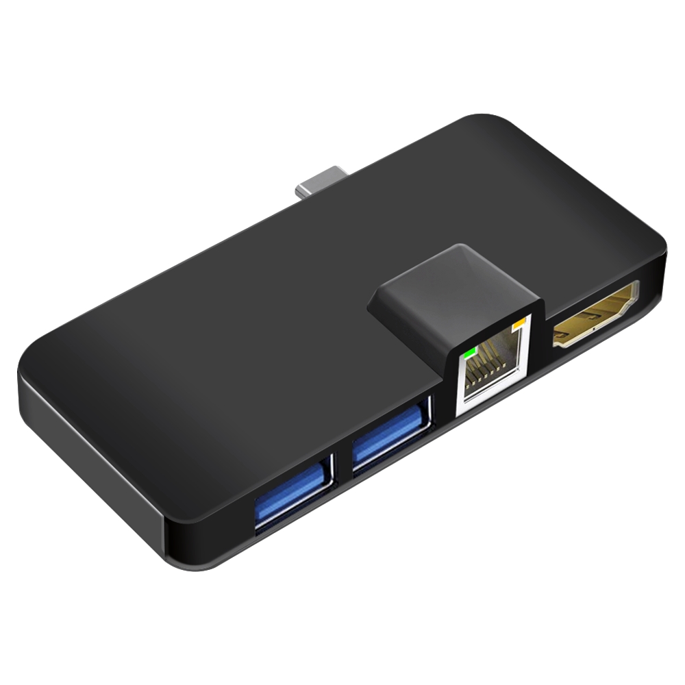 Адаптер Ginzzu GR-767UB USB Type-C - HDMI/RJ45/2xUSB 3.0 Black 17584
Адаптер Ginzzu GR-767UB USB Type-C - HDMI/RJ45/2xUSB 3.0 Black 17584