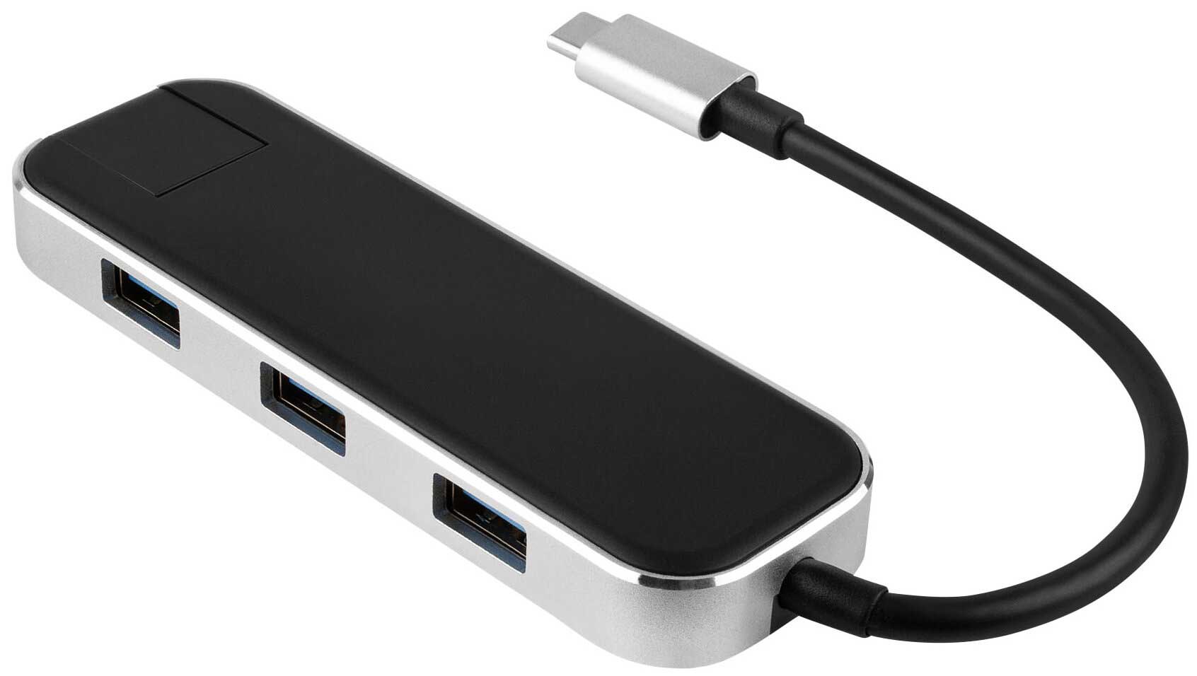 Хаб-разветвитель USB Rombica Type-C Chronos (TC-00251) Black, Черный
Хаб-разветвитель USB Rombica Type-C Chronos (TC-00251) Black, Черный