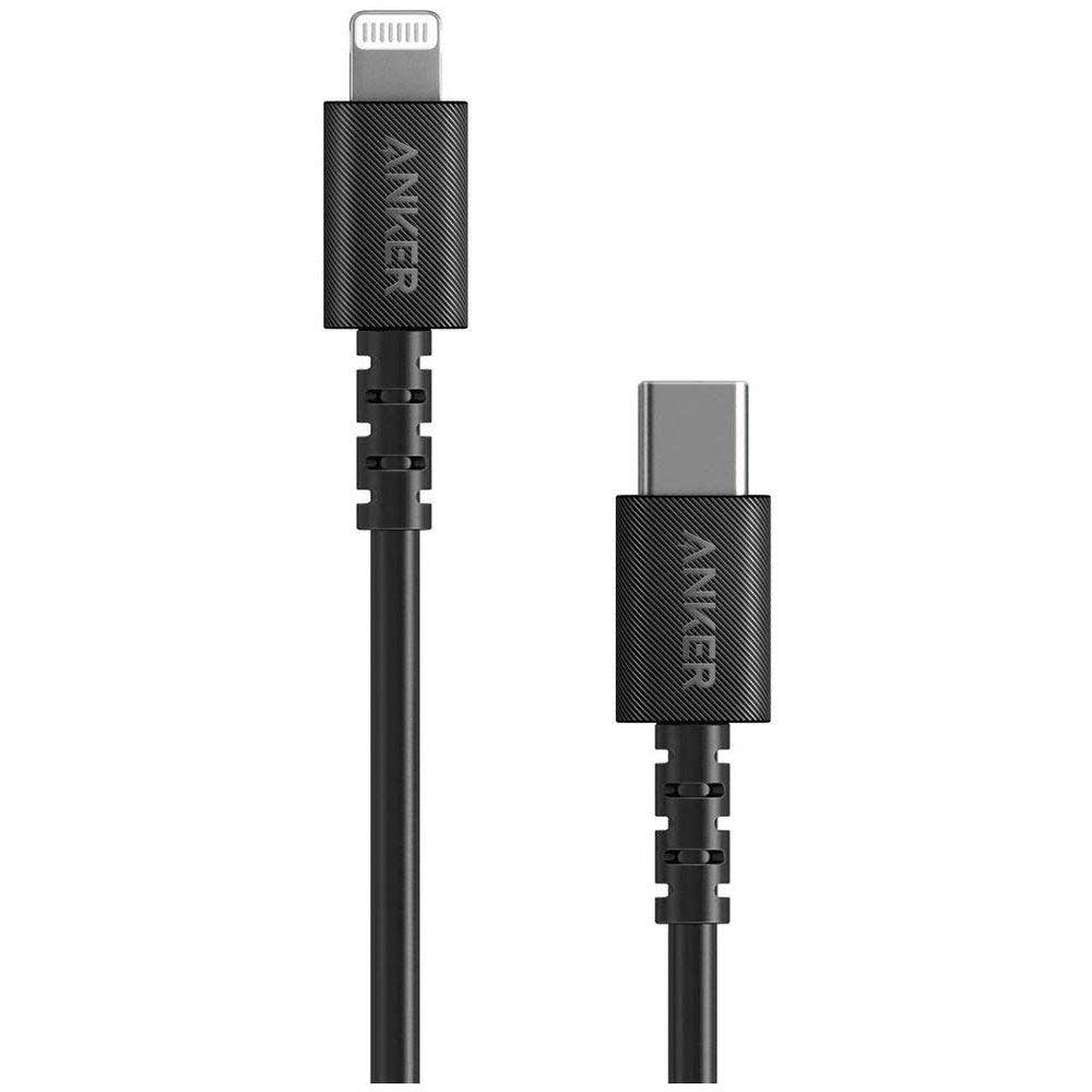 Кабель Anker PowerLine Select USB-C to LTG 6ft Black, Черный
Кабель Anker PowerLine Select USB-C to LTG 6ft Black, Черный