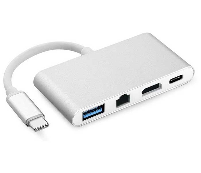 Адаптер Orient C033 Type-C - HDMI + GLAN + USB3.0 + PD 15cm, Белый
Адаптер Orient C033 Type-C - HDMI + GLAN + USB3.0 + PD 15cm, Белый