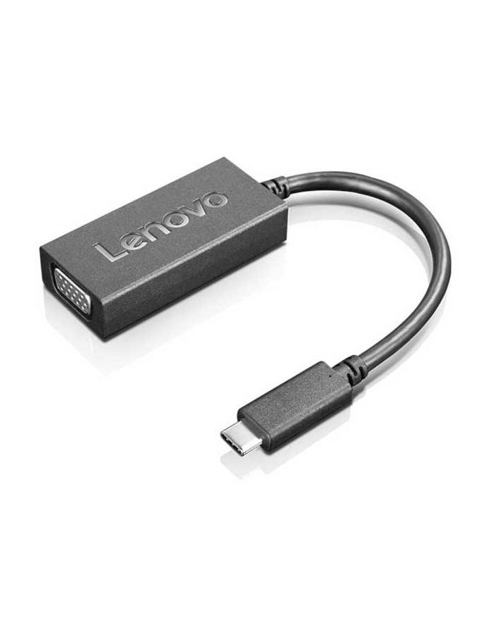 Адаптер Lenovo USB-C to VGA 4X90M42956, Черный
Адаптер Lenovo USB-C to VGA 4X90M42956, Черный