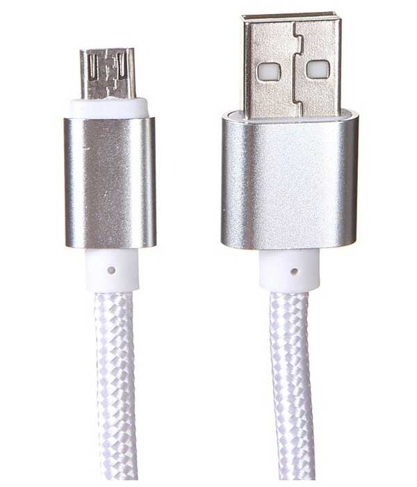 Кабель Media Gadget USB - MicroUSB 2A 1.0m Silver MGC001TSL, Серебро
Кабель Media Gadget USB - MicroUSB 2A 1.0m Silver MGC001TSL, Серебро