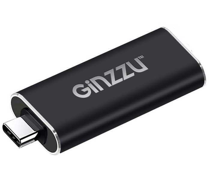 Адаптер Ginzzu USB Type-C - HDMI GC-870HC, Черный
Адаптер Ginzzu USB Type-C - HDMI GC-870HC, Черный