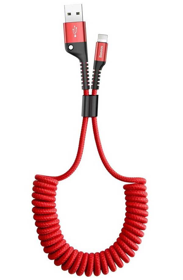 Кабель Baseus Fish Eye Spring USB - Lightning Red CALSR-09, Красный
Кабель Baseus Fish Eye Spring USB - Lightning Red CALSR-09, Красный