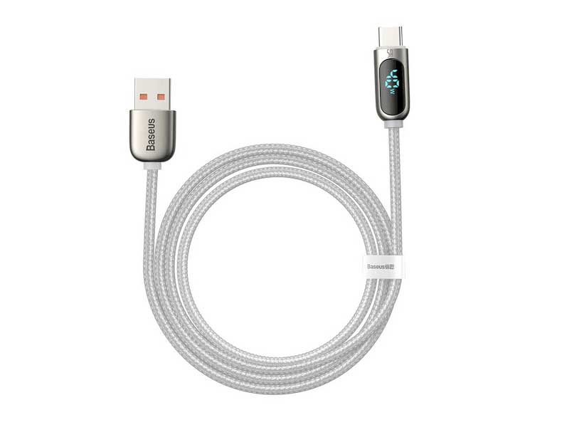 Кабель Baseus Display Fast Charging USB - Type-C 5A 1m White CATSK-02, Белый
Кабель Baseus Display Fast Charging USB - Type-C 5A 1m White CATSK-02, Белый