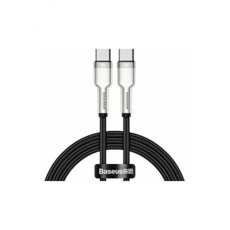Кабель Baseus Cafule Series Type-C - Type-C 100W 1m Black CATJK-C01
Кабель Baseus Cafule Series Type-C - Type-C 100W 1m Black CATJK-C01