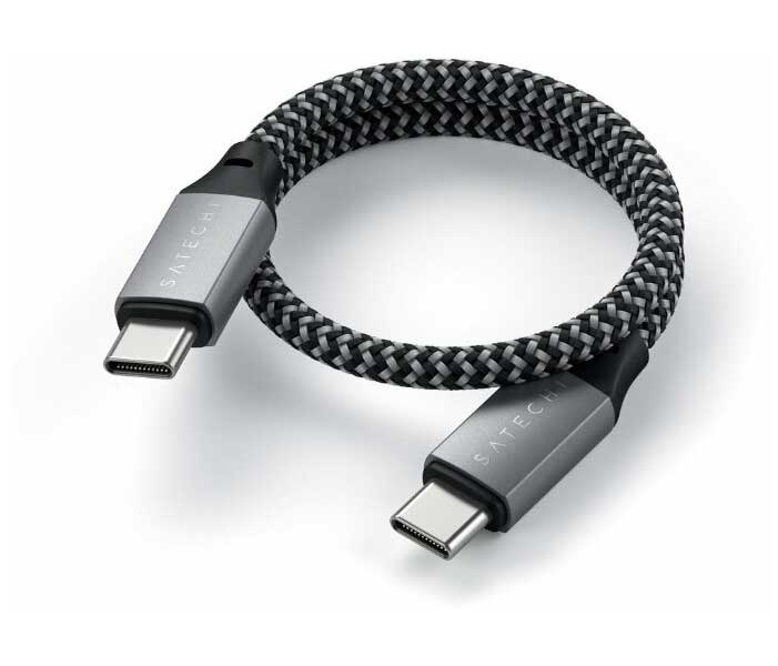 Адаптер Satechi Type-C to Type-C 25cm Space Grey ST-TCC10M, Серый
Адаптер Satechi Type-C to Type-C 25cm Space Grey ST-TCC10M, Серый