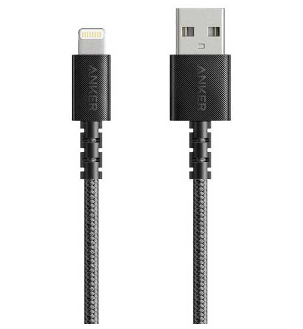 Кабель Anker PowerLine Select+ USB-A - Lightning 90cm Black A8012H11, Черный
Кабель Anker PowerLine Select+ USB-A - Lightning 90cm Black A8012H11, Черный