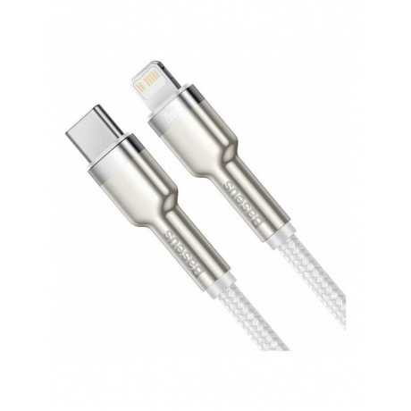 Кабель Baseus Cafule Series Type-C - Lightning PD 20W 1m White CATLJK-A02
Кабель Baseus Cafule Series Type-C - Lightning PD 20W 1m White CATLJK-A02