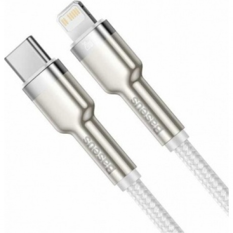 Кабель Baseus Cafule Series Type-C - Lightning PD 20W 1m White CATLJK-A02
Кабель Baseus Cafule Series Type-C - Lightning PD 20W 1m White CATLJK-A02