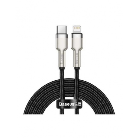 Кабель Baseus Cafule Series Type-C - Lightning PD 20W 25cm Black CATLJK-01
Кабель Baseus Cafule Series Type-C - Lightning PD 20W 25cm Black CATLJK-01