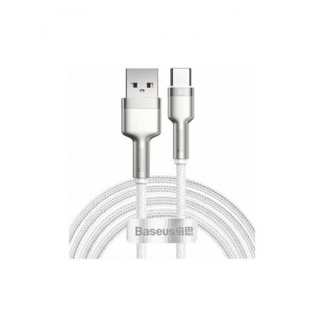 Кабель Baseus Cafule Series USB - Lightning 2.4A 2m White CALJK-B02
Кабель Baseus Cafule Series USB - Lightning 2.4A 2m White CALJK-B02