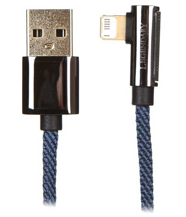 Кабель Baseus Legend Series Elbow USB - Lightning 2.4A 2m Blue CACS000103, Синий
Кабель Baseus Legend Series Elbow USB - Lightning 2.4A 2m Blue CACS000103, Синий