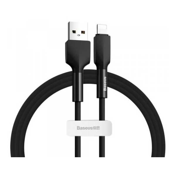 Кабель Baseus Silica Gel Cable USB - Lightning 1m Black CALGJ-01, Черный
Кабель Baseus Silica Gel Cable USB - Lightning 1m Black CALGJ-01, Черный
