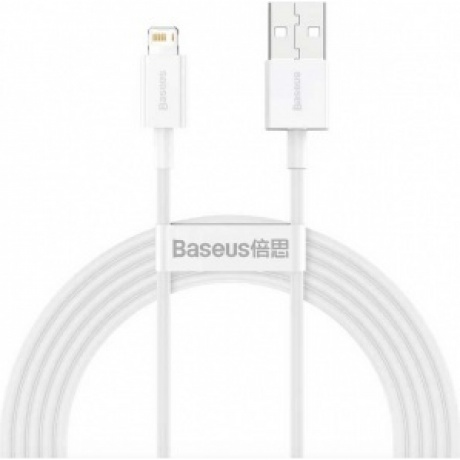 Кабель Baseus Superior Series Fast Charging Data Cable USB - Lightning 2.4A 1m White CALYS-A02
Кабель Baseus Superior Series Fast Charging Data Cable USB - Lightning 2.4A 1m White CALYS-A02
