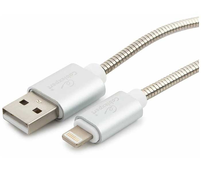 Кабель Gembird Cablexpert USB AM/Lightning 0.5m Silver CC-G-APUSB02S-0.5M, Серебро
Кабель Gembird Cablexpert USB AM/Lightning 0.5m Silver CC-G-APUSB02S-0.5M, Серебро