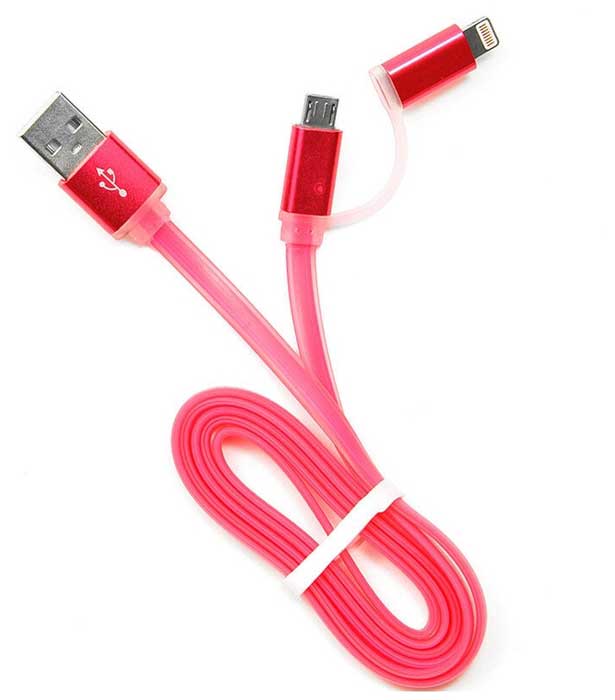 Кабель Gembird Cablexpert USB AM/microBM 5P to iPhone Lightning 1m Pink CC-mAPUSB2pk1m, Розовый
Кабель Gembird Cablexpert USB AM/microBM 5P to iPhone Lightning 1m Pink CC-mAPUSB2pk1m, Розовый