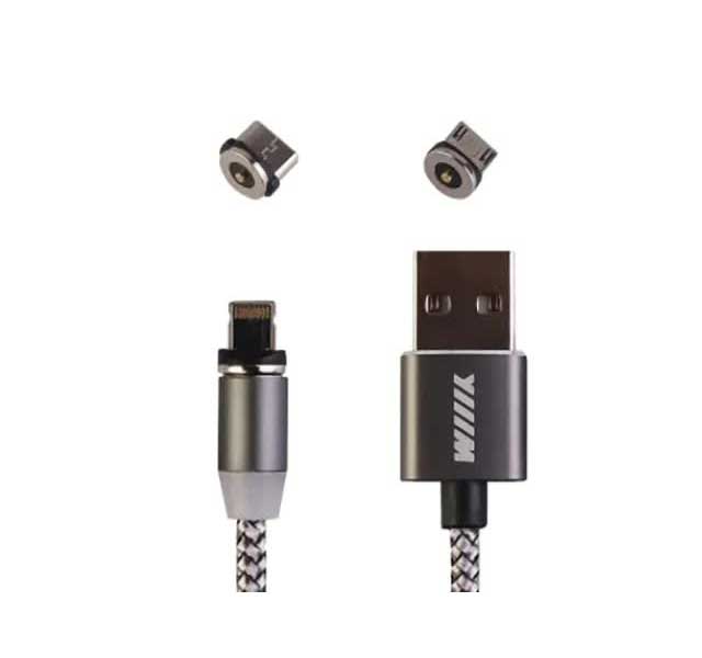 Кабель WIIIX 3 в 1 USB - Lightning / Micro USB / Type-C 1m Silver CBM980-U8MUTC-10S, Серебро
Кабель WIIIX 3 в 1 USB - Lightning / Micro USB / Type-C 1m Silver CBM980-U8MUTC-10S, Серебро