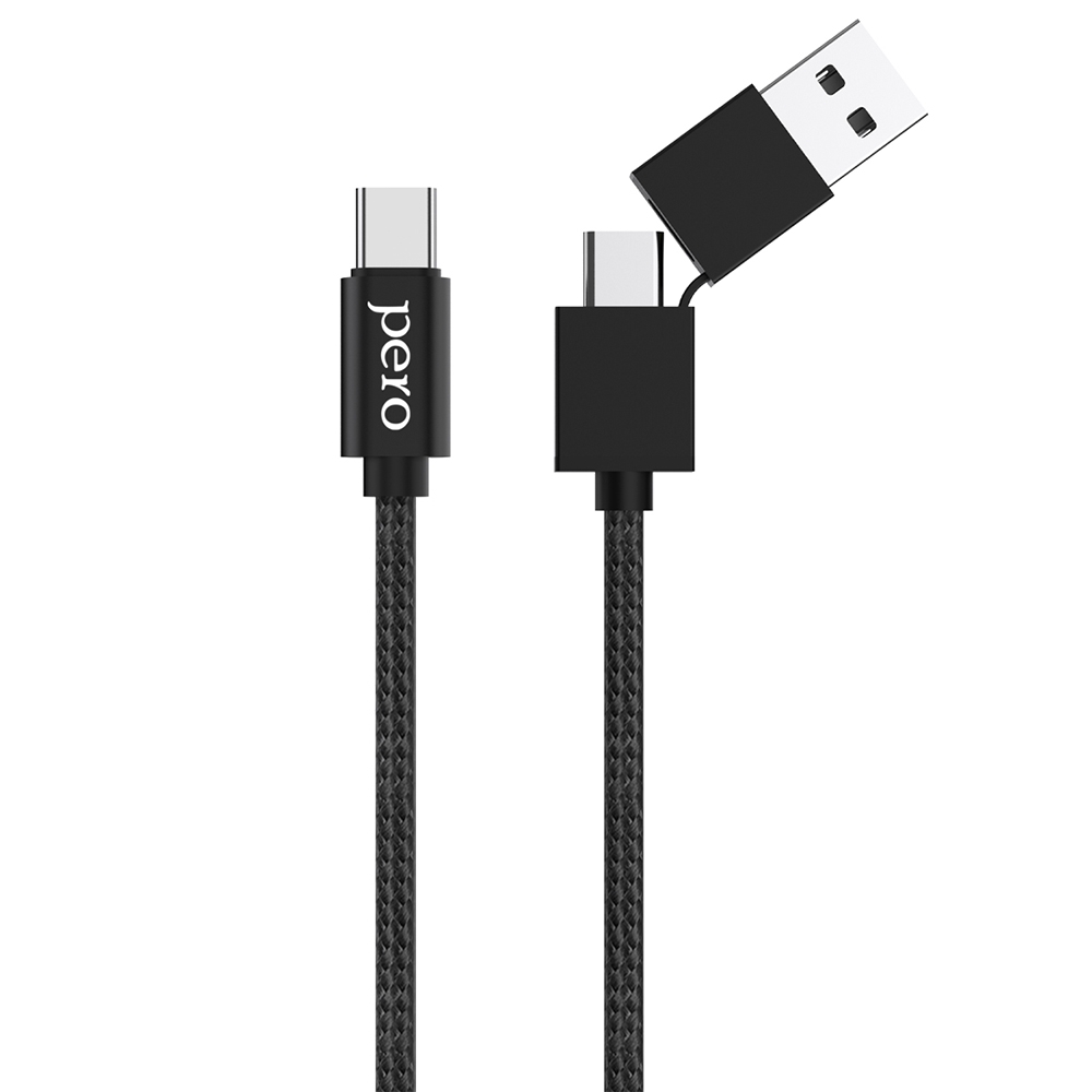 Дата-кабель PERO DC-07 UNIVERSAL 2 in 1, USB-A + PD to Type-C, 1m, Black
Дата-кабель PERO DC-07 UNIVERSAL 2 in 1, USB-A + PD to Type-C, 1m, Black