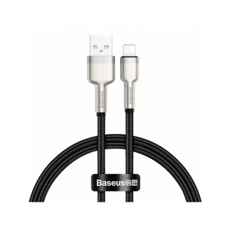 Кабель Baseus Cafule Series USB - Lightning 2.4A 25cm Black CALJK-01
Кабель Baseus Cafule Series USB - Lightning 2.4A 25cm Black CALJK-01