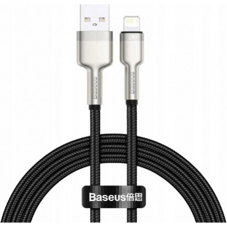 Кабель Baseus Cafule Series USB - Lightning 2.4A 2m Black CALJK-B01
Кабель Baseus Cafule Series USB - Lightning 2.4A 2m Black CALJK-B01