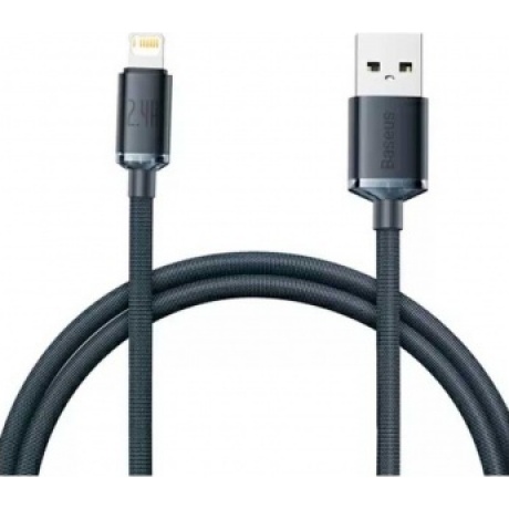 Кабель Baseus Crystal Shine Series Fast Charging Data Cable USB - Lightning 2.4A 1.2m Black CAJY000001
Кабель Baseus Crystal Shine Series Fast Charging Data Cable USB - Lightning 2.4A 1.2m Black CAJY000001