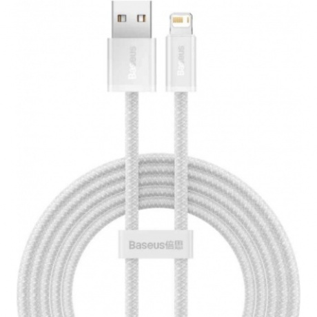 Кабель Baseus Dynamic Series Fast Charging Data Cable USB - Lightning 2.4A 2m White CALD000502
Кабель Baseus Dynamic Series Fast Charging Data Cable USB - Lightning 2.4A 2m White CALD000502