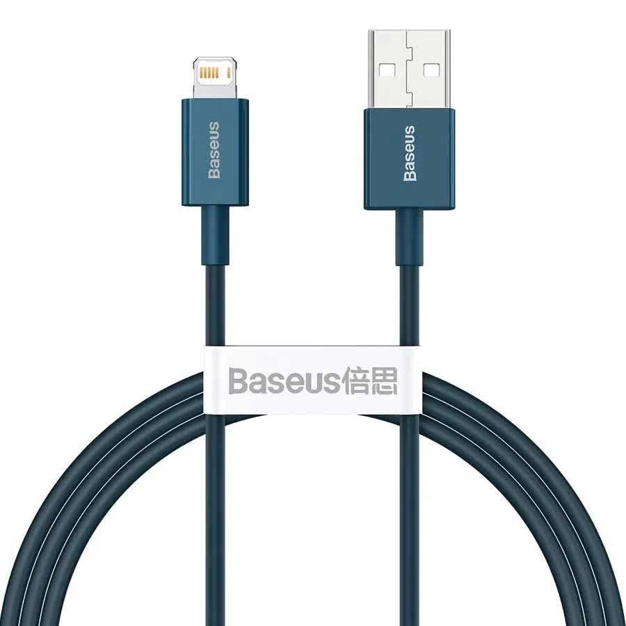 Кабель Baseus Superior Series Fast Charging Data Cable USB - Lightning 2.4A 2m Blue CALYS-C03, Синий
Кабель Baseus Superior Series Fast Charging Data Cable USB - Lightning 2.4A 2m Blue CALYS-C03, Синий