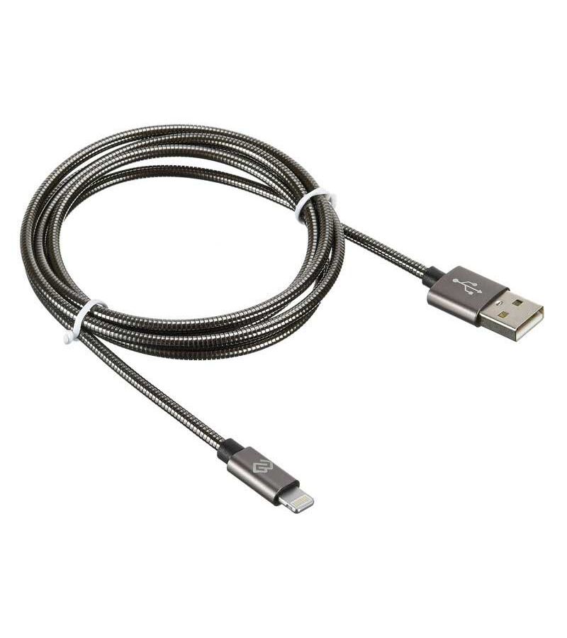 Кабель Digma LIGHT-1.2M-G USB (m)-Lightning (m) 1.2м черный
Кабель Digma LIGHT-1.2M-G USB (m)-Lightning (m) 1.2м черный